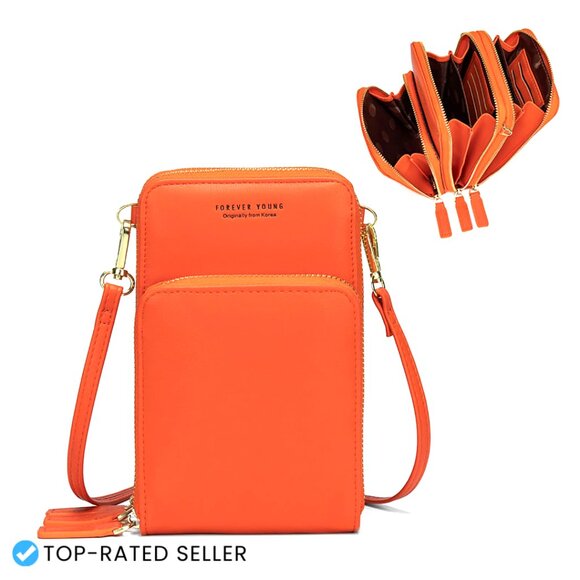 Small Leather Crossbody Bag for Women with Guitar Strap Mini  Small Leather Crossbody Bag with Guitar Strap Mini Purse Card Slots Chic